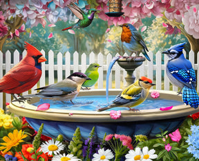 Allied Products-Springbok - Birds of Spring Puzzle
