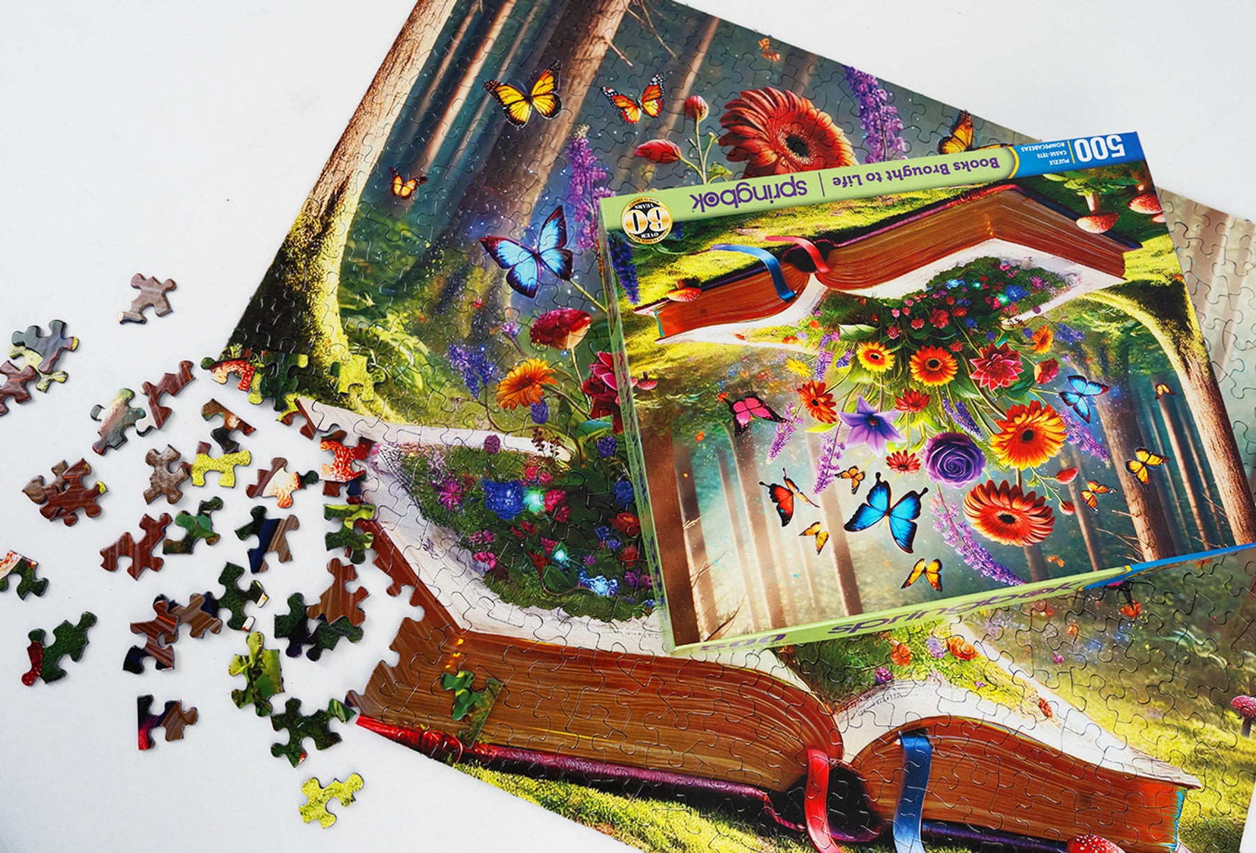 Allied Products-Springbok - Books Brought to Life Puzzle