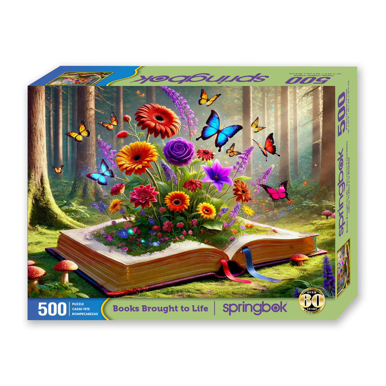 Allied Products-Springbok - Books Brought to Life Puzzle