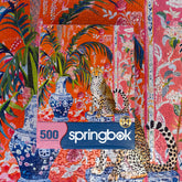 Allied Products-Springbok - Cheetah Ginger Jar Puzzle