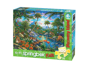 Allied Products-Springbok - Discovery Island Puzzle