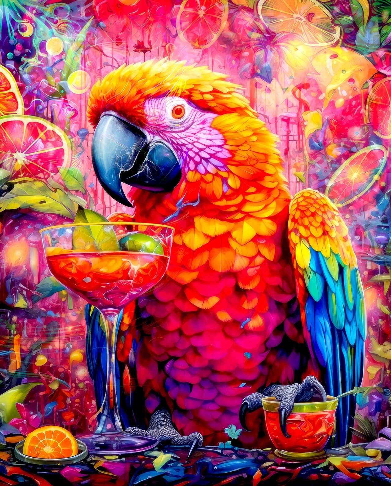 Allied Products-Springbok - Paradise Parrot Puzzle