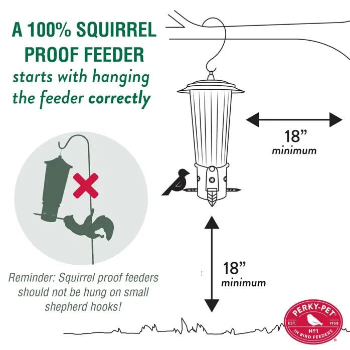 Perky Pet - Feeder Squirrel Be Gone