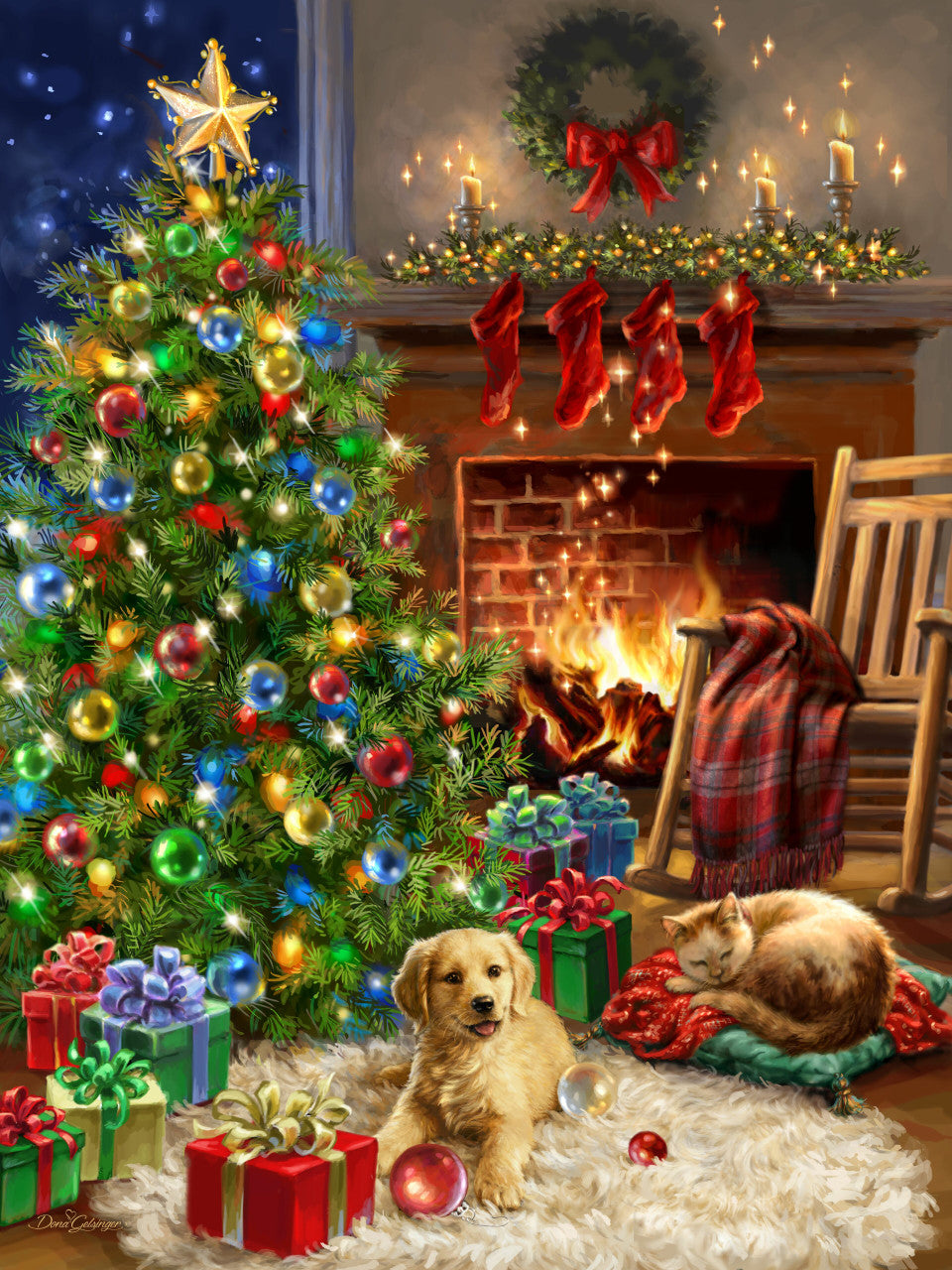 Allied Products-Springbok - Christmas Morning Puzzle