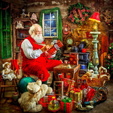 Allied Products-Springbok - Santa's Shop Puzzle