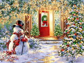 Allied Products-Springbok - Home for Christmas Puzzle
