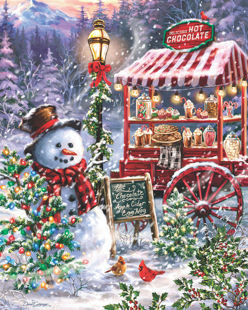 Allied Products-Springbok - Hot Chocolate Stand Puzzle