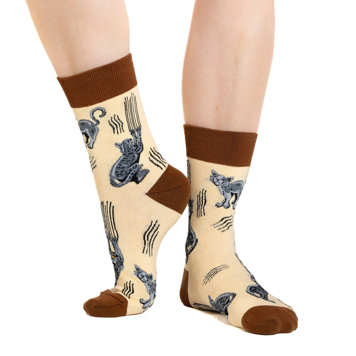 Good Luck Sock - Scratchy Cats