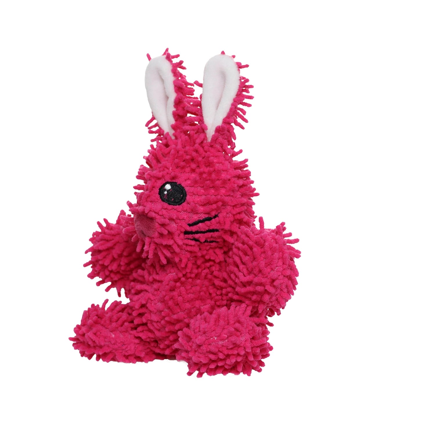 Tuffy Dog Toys - Mighty Junior Microfiber Ball Rabbit Squeaky Durable Toy