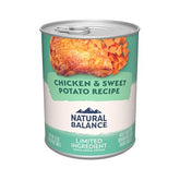 Natural Balance - Chicken & Sweet Potato LID Dog Cans - Southern Agriculture 