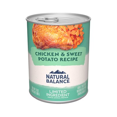 Natural Balance - Chicken & Sweet Potato LID Dog Cans - Southern Agriculture 