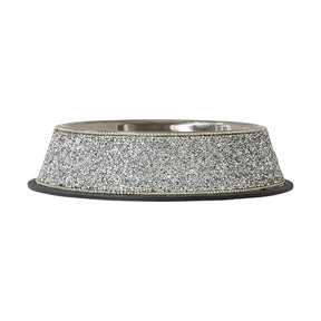 Sparkles Home - Pet Bowl Stainless Steel Multifaceted Rhinestones
