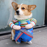 PawPaw Wholesale - Halloween Costume Blue Overalls