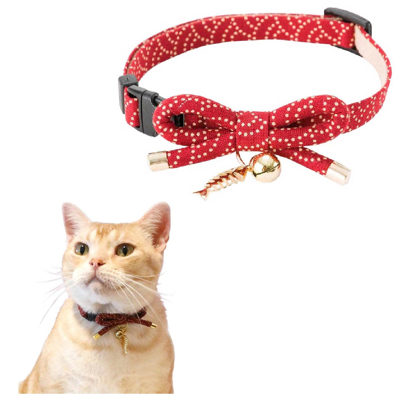 Moon-X USA - Cat Collar Zen Fish Charm