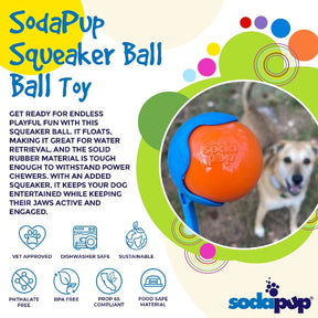 Ultra Durable PUP-X Squeak Ball