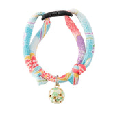 Moon-X USA - Cat Collar Chirimen With Clover