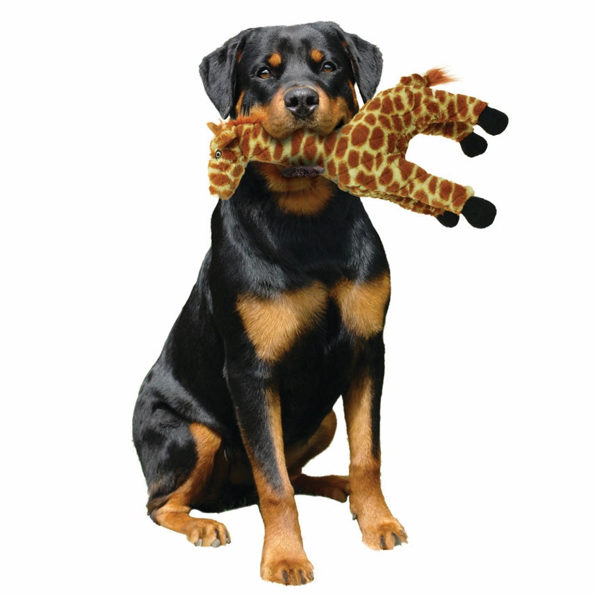 Tuffy Dog Toys - Mighty Safari Giraffe Plush Squeaky Toy - Southern Agriculture 