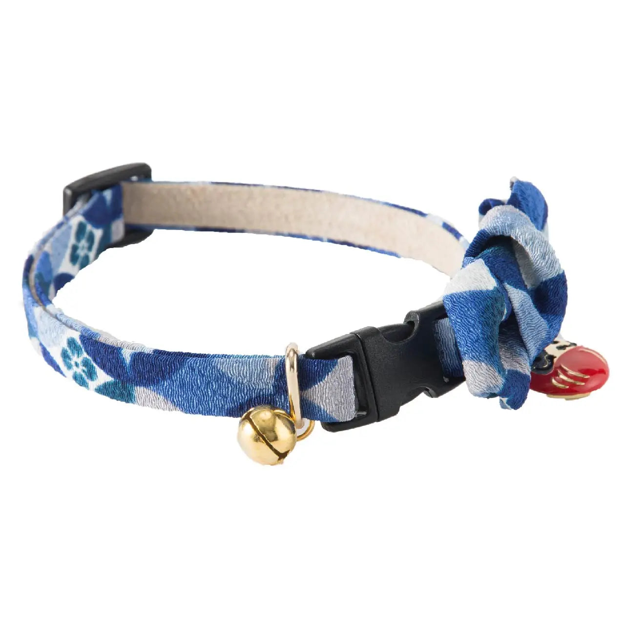 Moon-X USA - Cat Collar Daruma Charm Bowtie