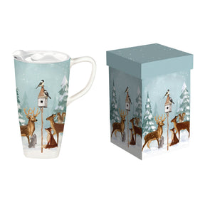 Evergreen Enterprises - Cup Travel Ceramic Animal Friends with Box - Southern Agriculture 