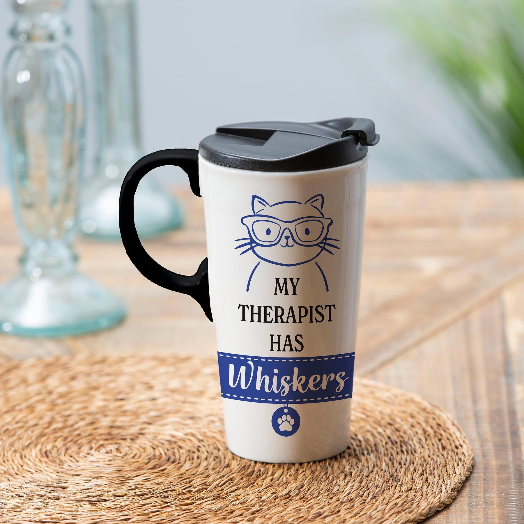 Evergreen Enterprises - Perfect Cup My Therapist Has Whiskers