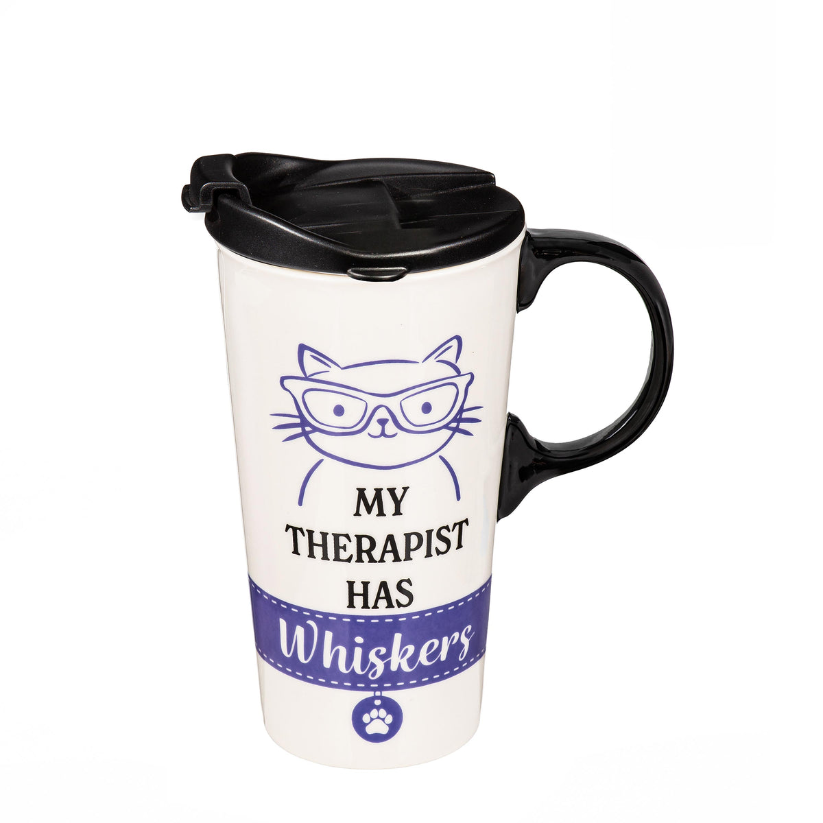 Evergreen Enterprises - Perfect Cup My Therapist Has Whiskers