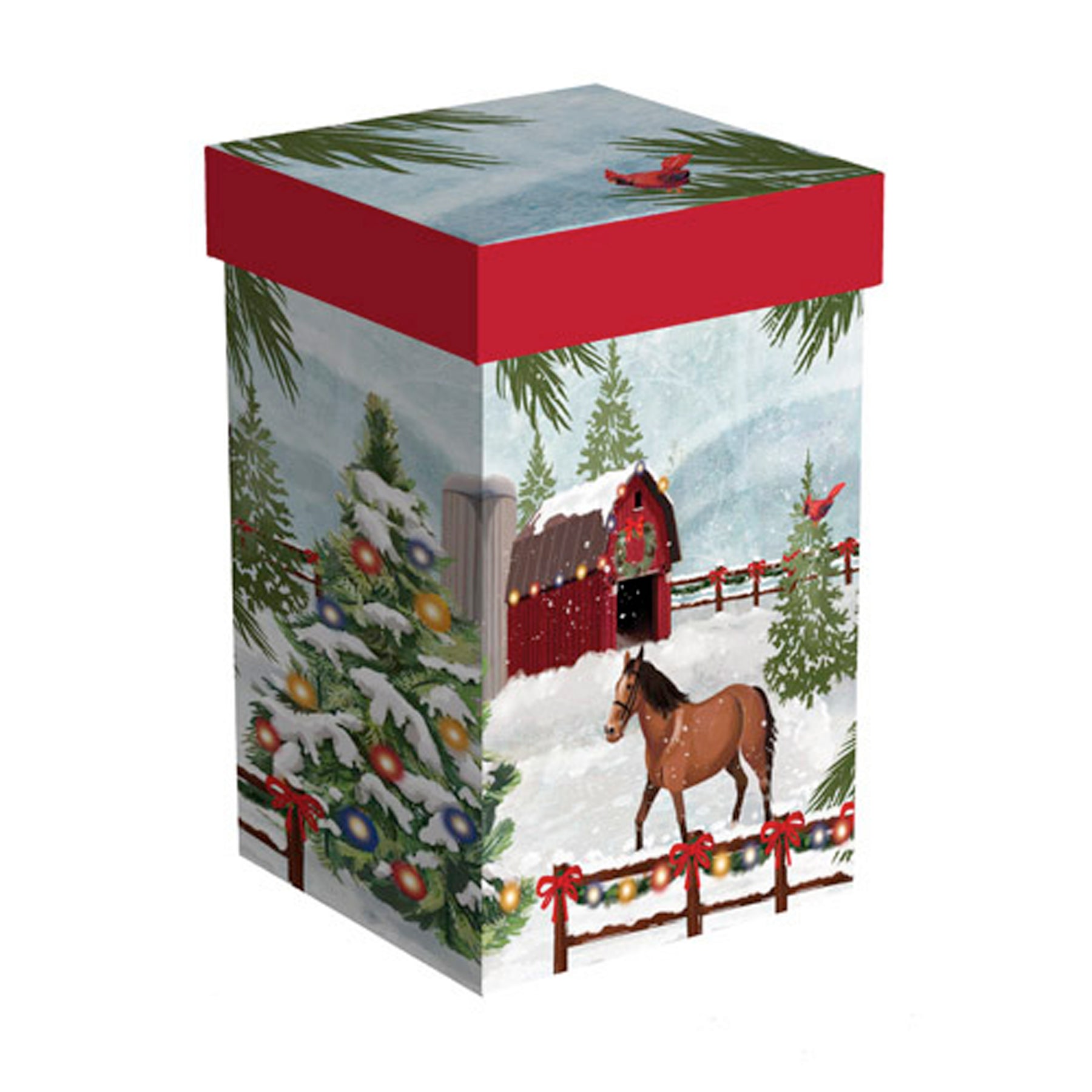 Evergreen Enterprises - Travel Cup Horse Scene w/ Box - Southern Agriculture 