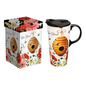 Evergreen Enterprises - Travel Cup Summer Floral Buzz - Southern Agriculture 