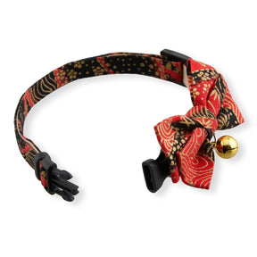 Moon-X USA - Cat Collar Gilded Gold Bow Tie