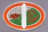 Magnolia Lane - Platter Collegiate 2 Sectioned Melamine