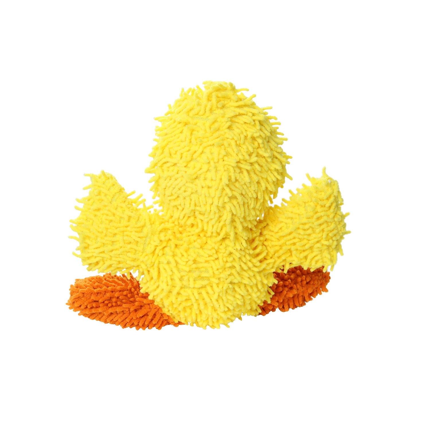 Tuffy Dog Toys - Mighty Microfiber Ball Medium Duck Squeaky Durable Toy