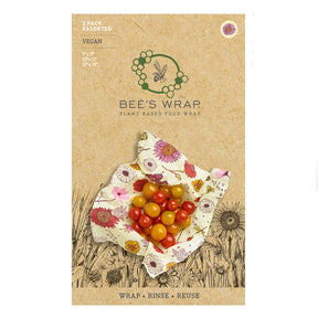 Bee's Wrap -  Vegan Assorted 3 Packs