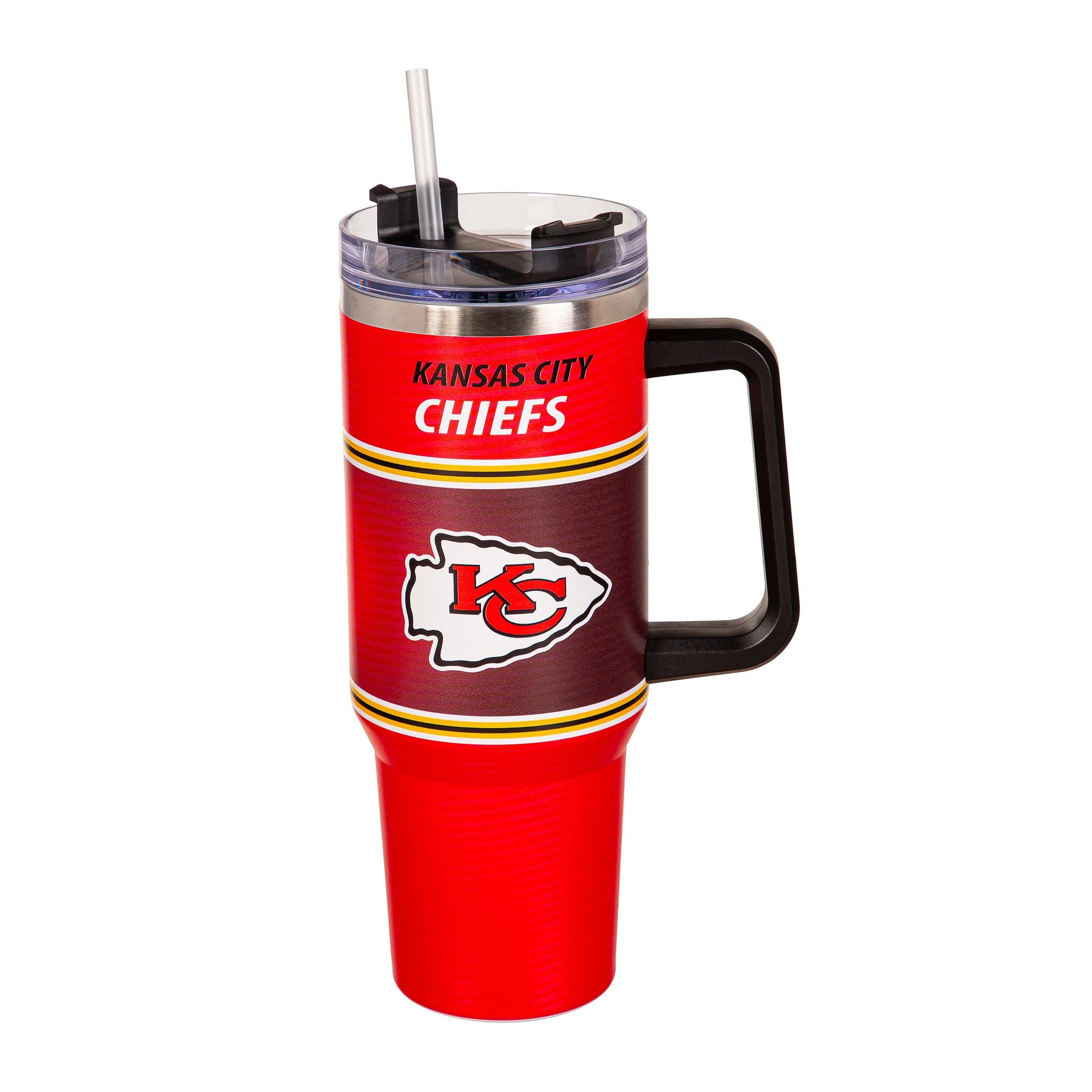 Evergreen Enterprises -  Canyon Cup Stainless Steel w/ Straw Kansas City Chiefs - Southern Agriculture 