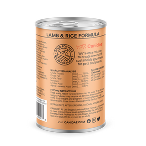 Canidae - All Breeds, All Life Stages Lamb & Rice Formula Canned Dog Food - Southern Agriculture 