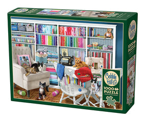Outset Media - Puzzle: Sewing Room (1,000 Piece)