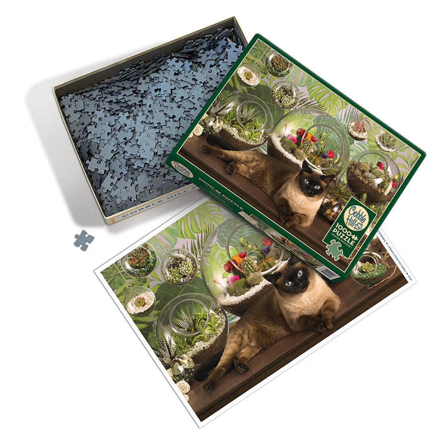 Outset Media - Puzzle: Terrarium Cat