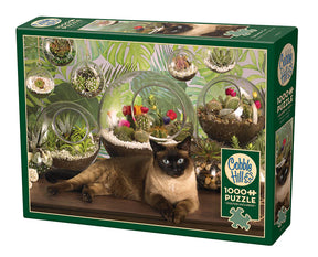 Outset Media - Puzzle: Terrarium Cat