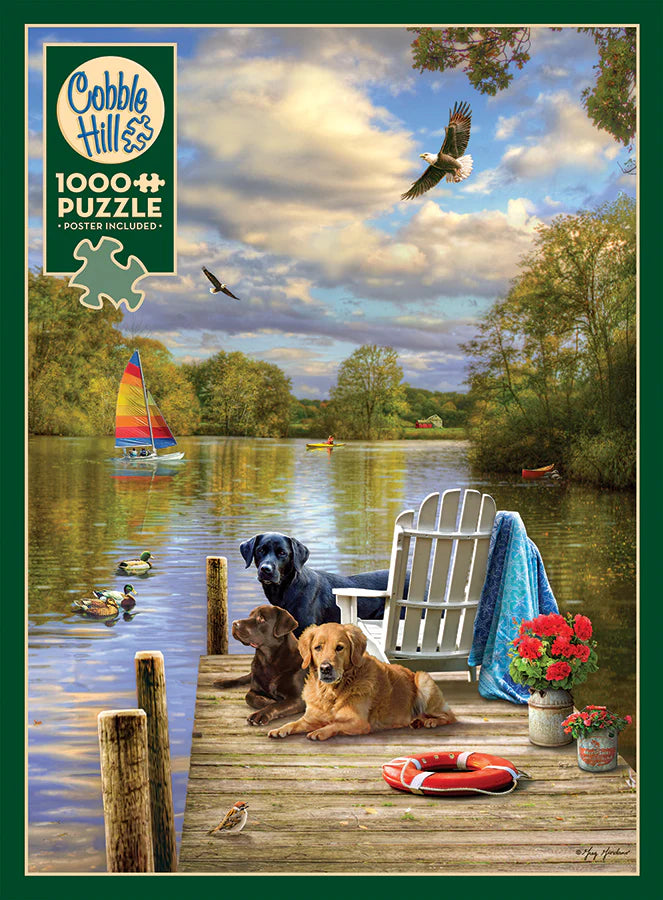 Outset Media - Puzzle: Dog Day Afternoon (1,000 Piece)
