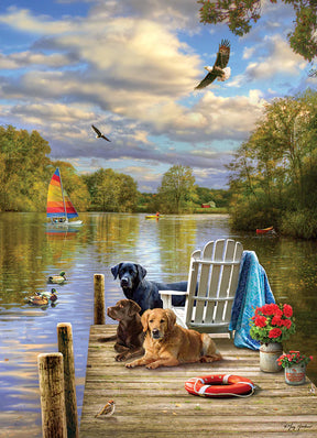 Outset Media - Puzzle: Dog Day Afternoon (1,000 Piece)