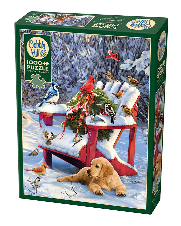 Outset Media - Puzzle: Warm Winter's Day (1,000 Piece)