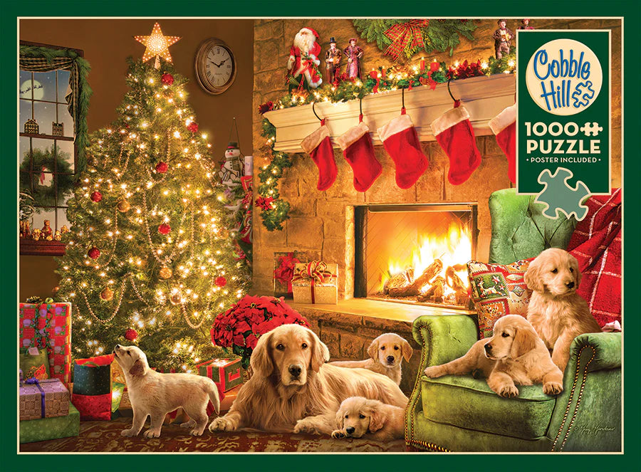 Outset Media - Puzzle: Cozy Fireplace (1,000 Piece)