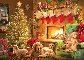 Outset Media - Puzzle: Cozy Fireplace (1,000 Piece)