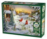 Outset Media - Puzzle Sunset Cardinals