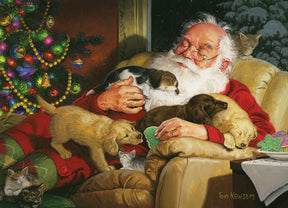 Outset Media - Puzzle: Santa's Quiet Time
