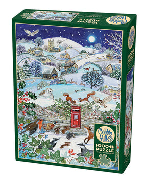 Outset Media - Puzzle: Village on a Winter Night