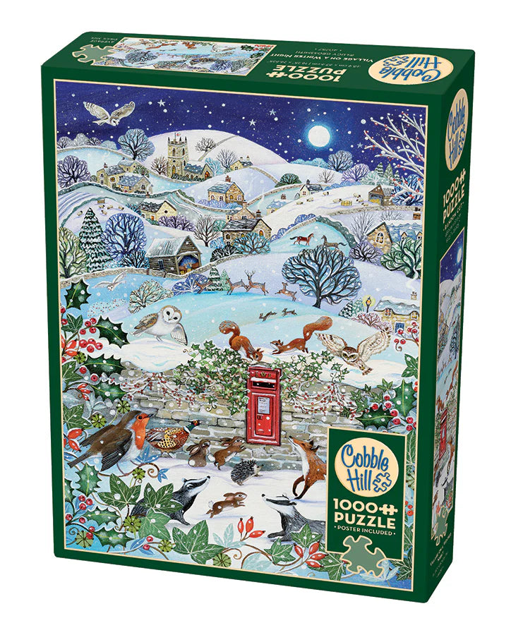 Outset Media - Puzzle: Village on a Winter Night