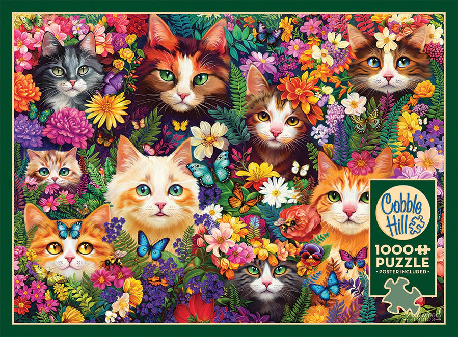 Outset Media - Puzzle Blooming Whiskers