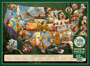 Outset Media - Puzzle State Birds of America