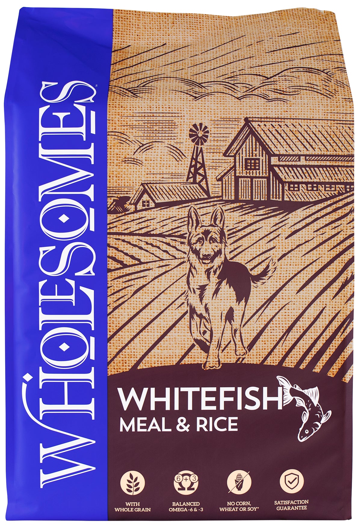 Sportmix Wholesomes - Active Dog, All Life Stages Fish Meal & Rice Formula Dry Dog Food - Southern Agriculture 