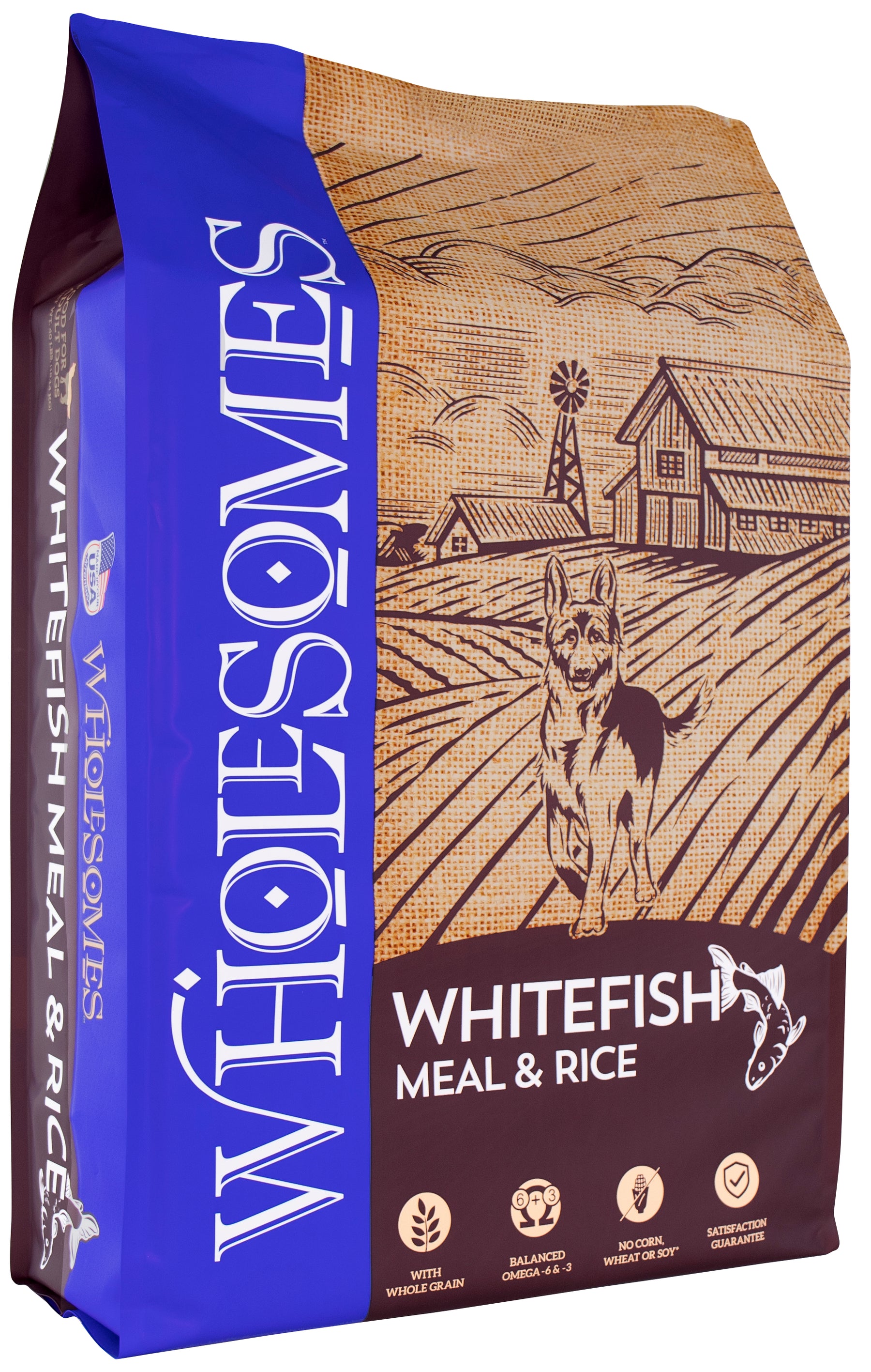 Sportmix Wholesomes - Active Dog, All Life Stages Fish Meal & Rice Formula Dry Dog Food - Southern Agriculture 