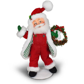 Annalee Dolls - Snowy Day Santa 9"